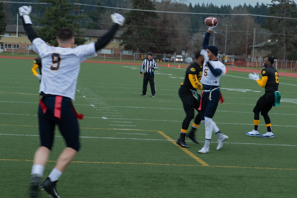 JBLM Hosts 19th Annual Northwest Army/Navy Flag Football Game