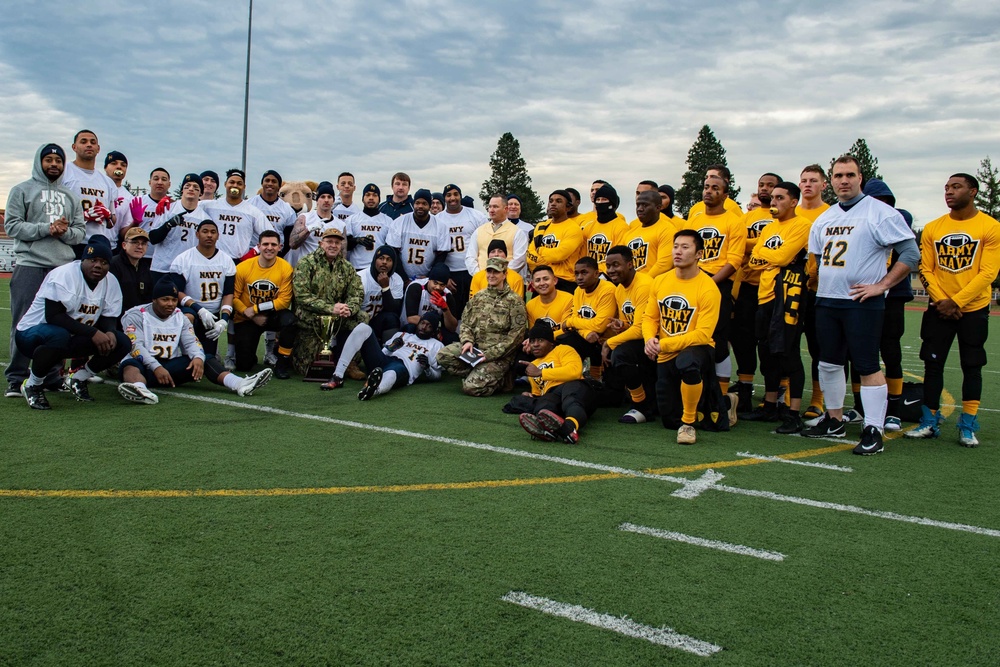 JBLM Hosts 19th Annual Northwest Army/Navy Flag Football Game