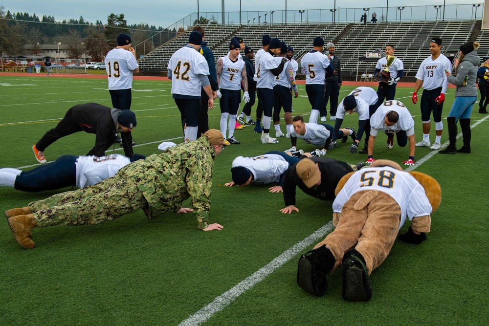 JBLM Hosts 19th Annual Northwest Army/Navy Flag Football Game