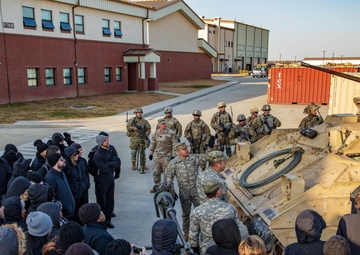 DOD leaders engage Warrior Division Soldiers in South Korea