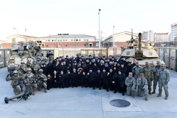 DOD leaders engage Warrior Division Soldiers in South Korea