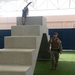 Military Working Dog Babs goes through NSA Bahrain’s obedience training course