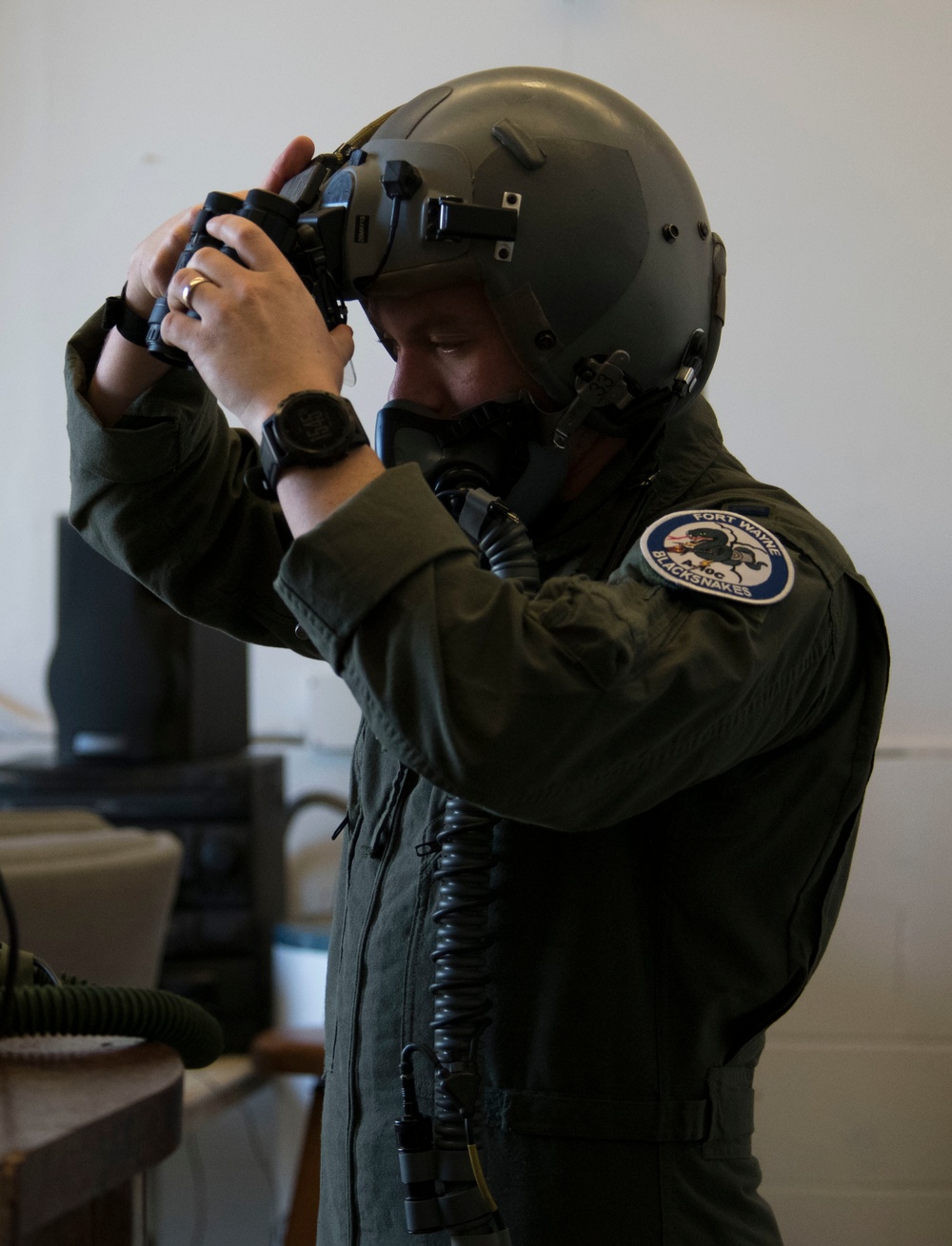 163rd Fighter Squadron pilot trains during Guardian Blitz II