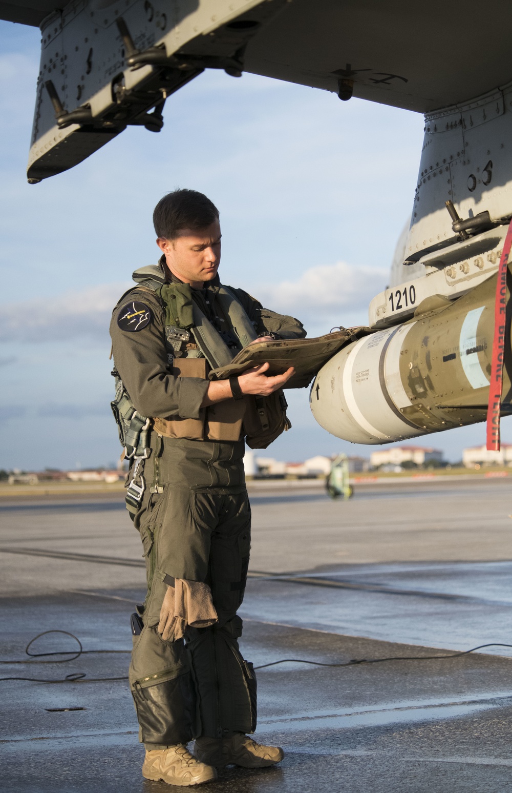 163rd Fighter Squadron pilot trains during Guardian Blitz II