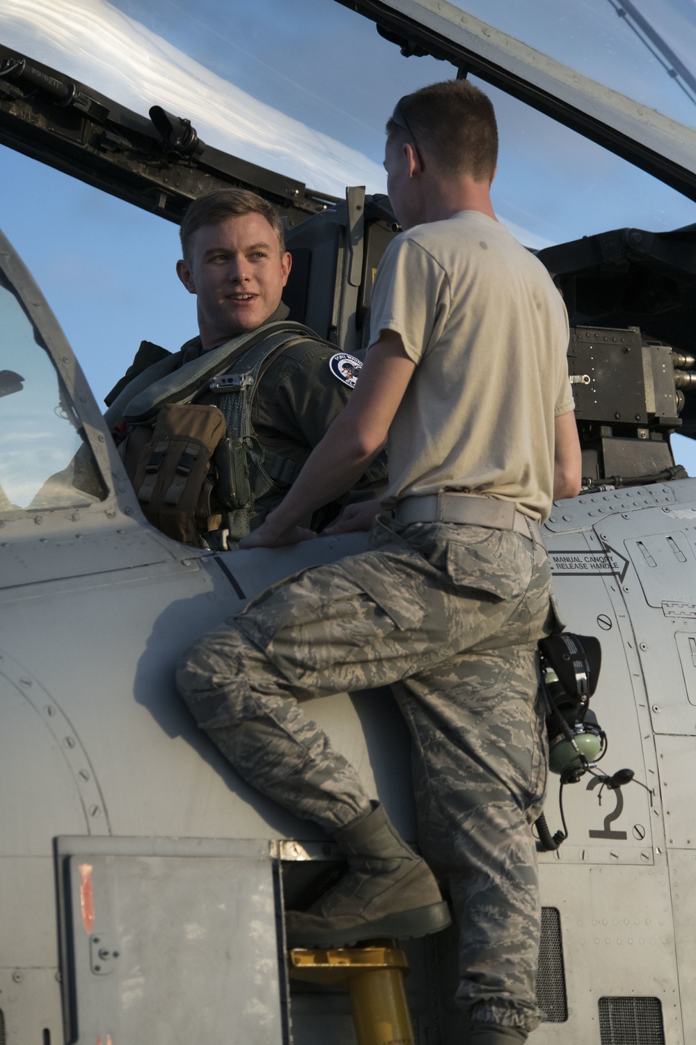 163rd Fighter Squadron pilot trains during Guardian Blitz II