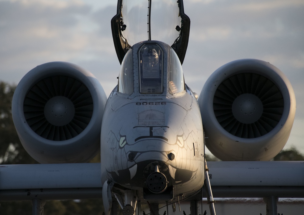 163rd Fighter Squadron pilot trains during Guardian Blitz II