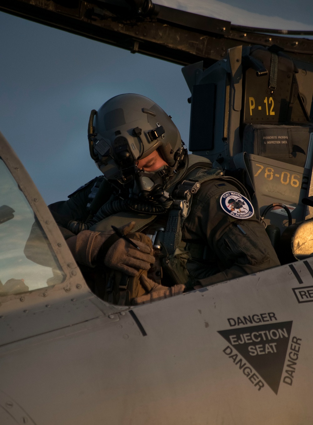 163rd Fighter Squadron pilot trains during Guardian Blitz II