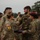 Italian jumpmaster pins Jump Wings on U.S. Army Paratroopers