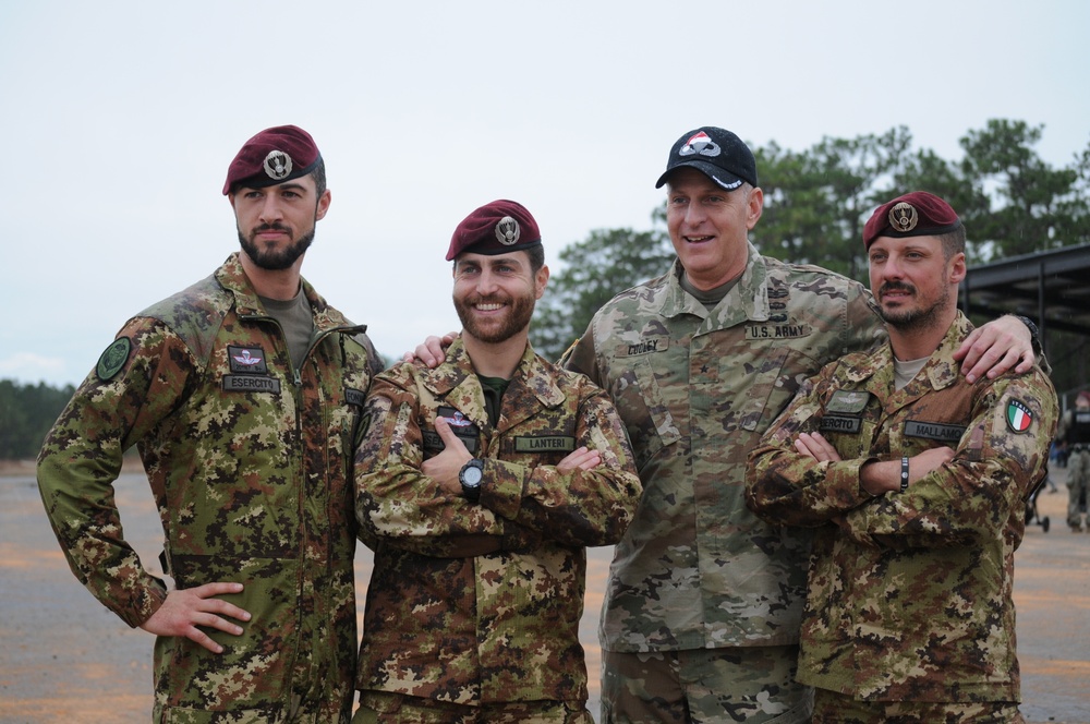 Italian jumpmasters at Operation Toy Drop XXI