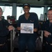 U.S. Navy Sailor receives Sailor of the Day award