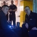 USS John C. Stennis Sailors set up a weapons training system