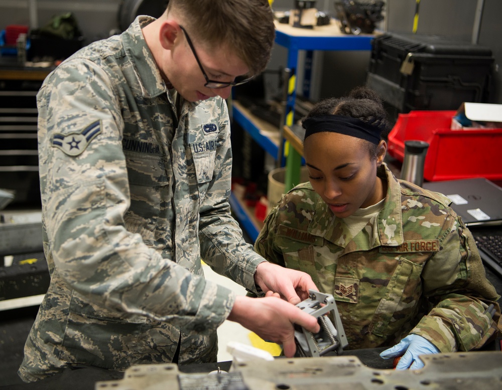 A day with 52nd MXS armament flight