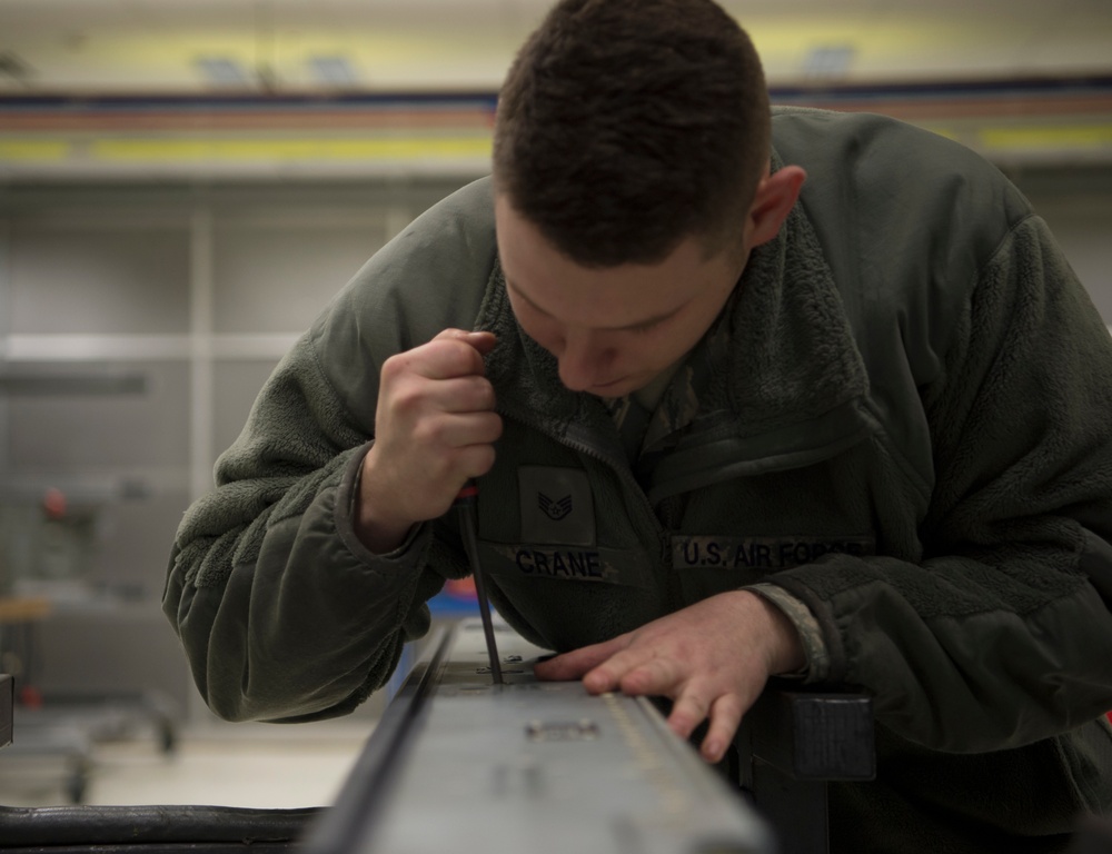 A day with 52nd MXS armament flight