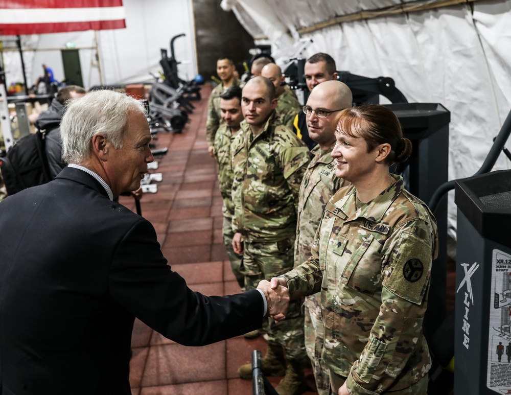 Senator Ron Johnson, R-WI, visits the IPSC in Ukraine