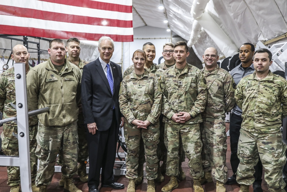 Senator Ron Johnson, R-WI, visits the IPSC in Ukraine