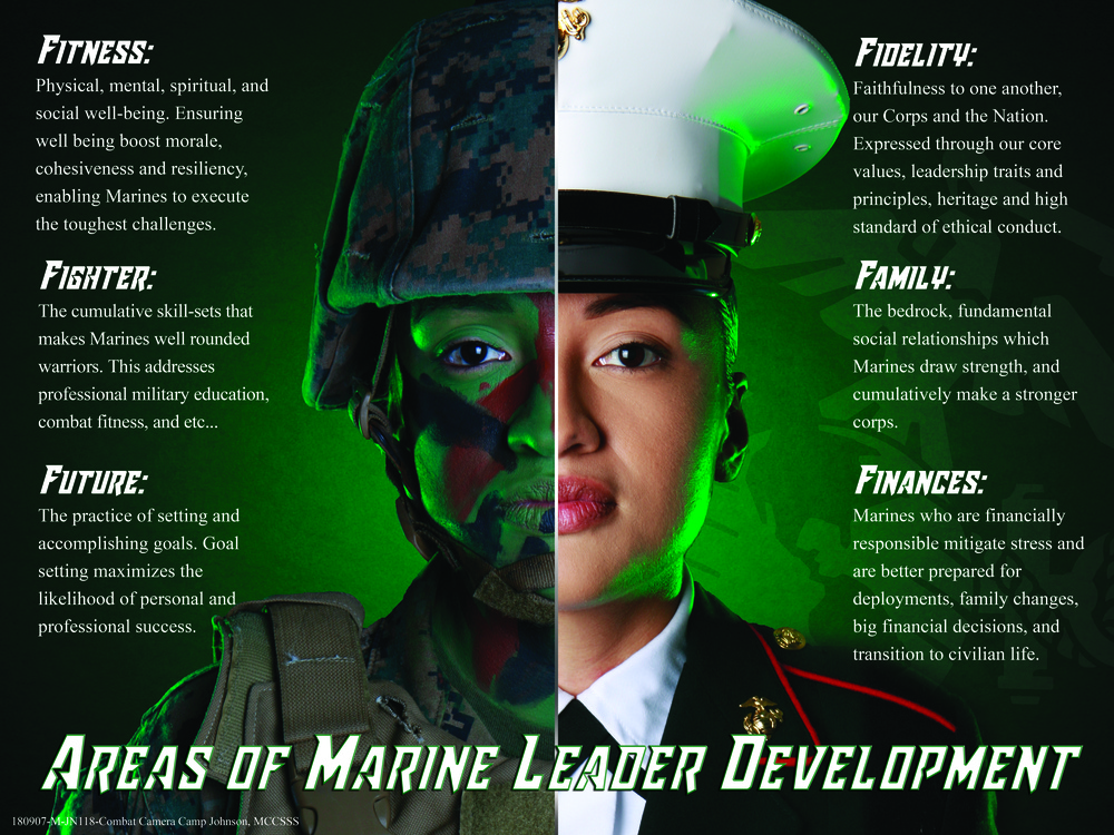 The Six Areas of Marine Leader Development 3