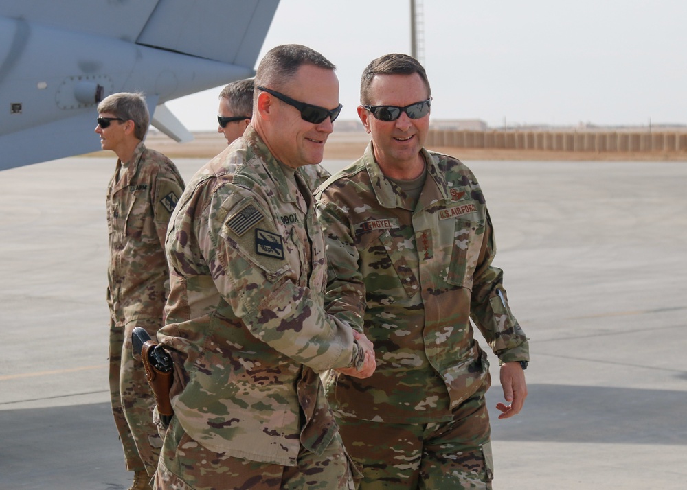 CNGB visits Al Asad Air Base