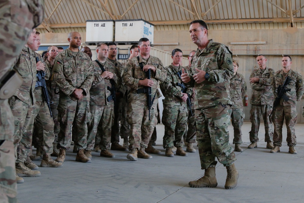 CNGB visits Al Asad Air Base