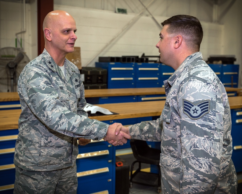 Illinois Assistant Adjutant General – Air coins 182nd Airlift Wing Airmen