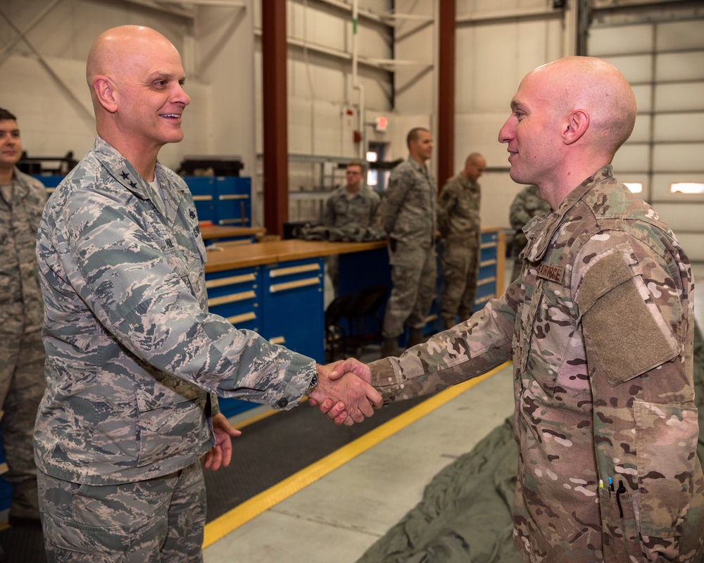 Illinois Assistant Adjutant General – Air coins 182nd Airlift Wing Airmen