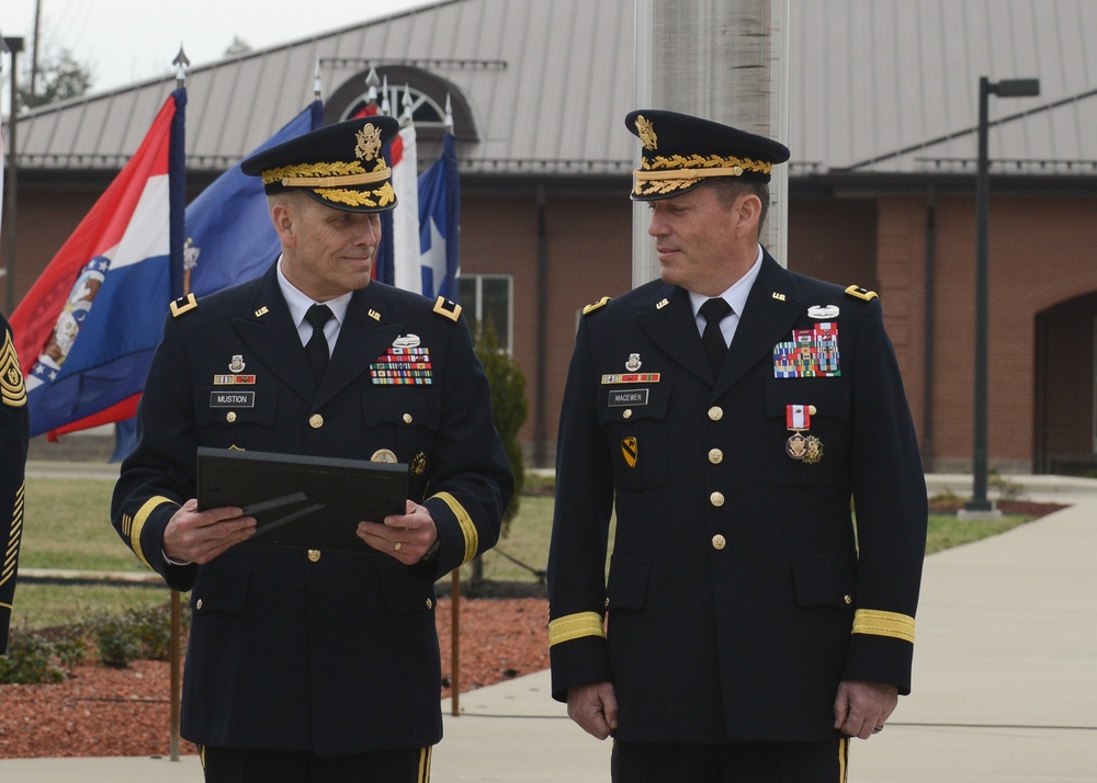 Brig. Gen. David K. &quot;Mac&quot; MacEwen retirement ceremony