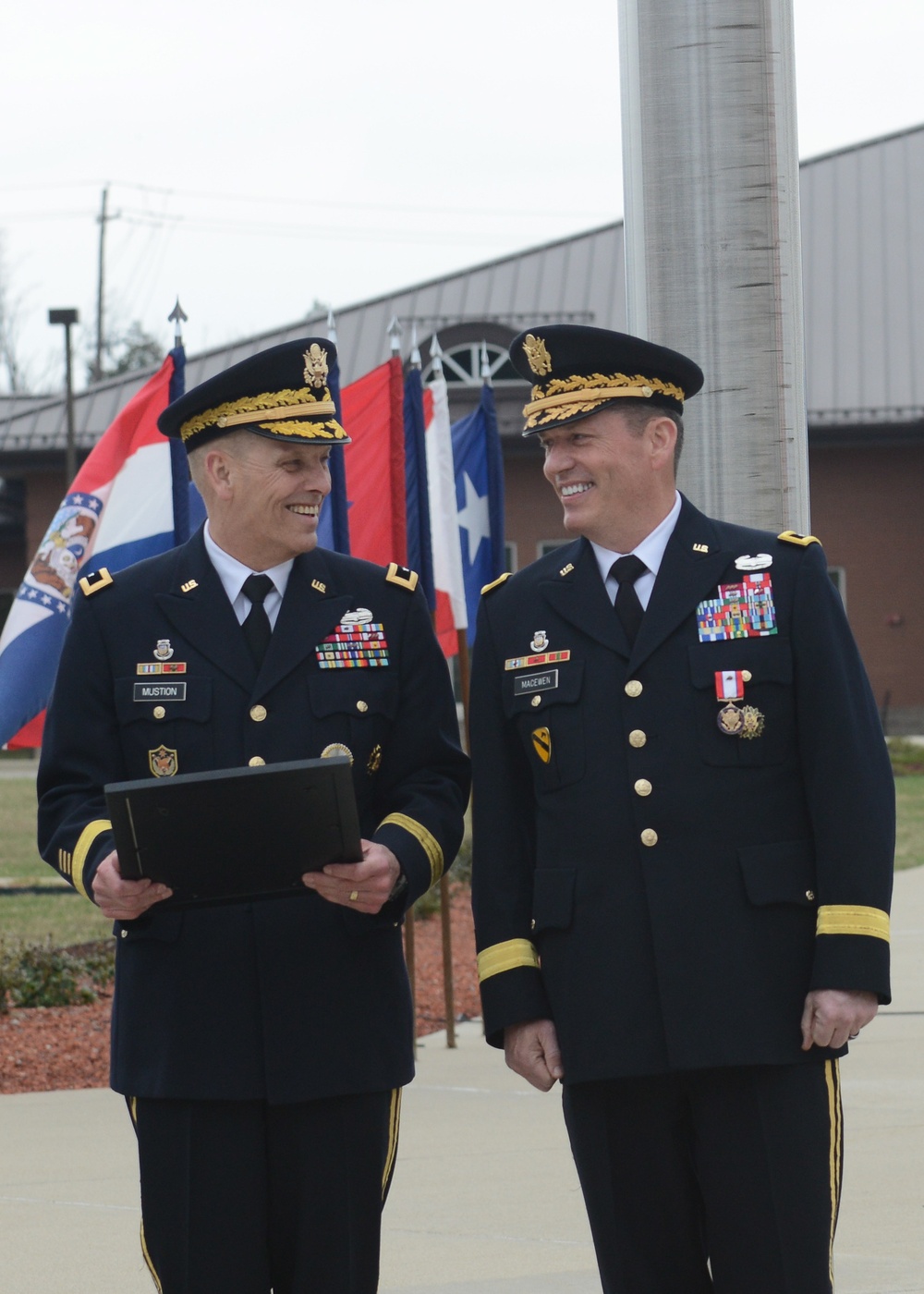 Brig. Gen. David K. &quot;Mac&quot; MacEwen retirement ceremony