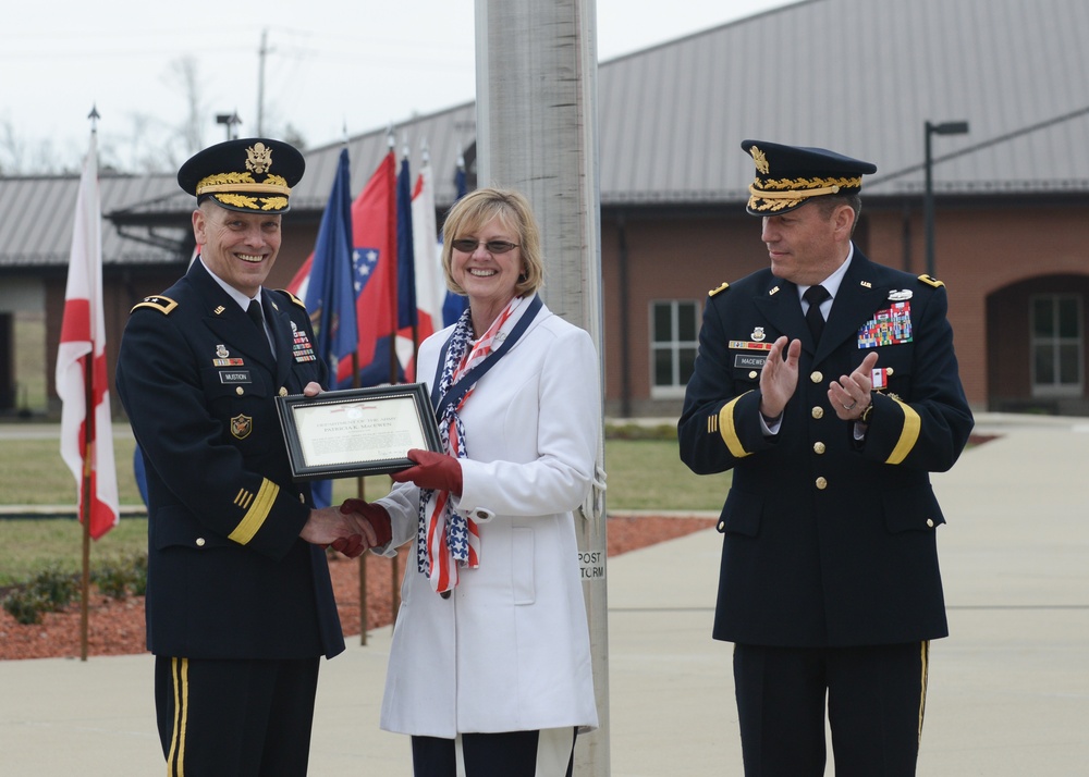 Brig. Gen. David K. &quot;Mac&quot; MacEwen retirement ceremony