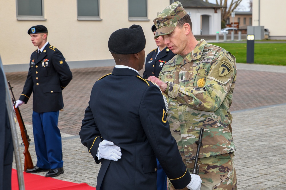 Lithuania Army Chief visits U.S. Army Europe Headquarters