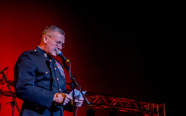 Marine Forces Reserve Band Performs Holiday Concert at Saenger Theatre
