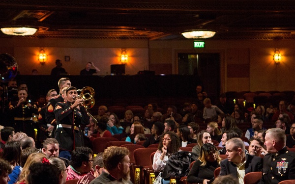 Marine Forces Reserve Band Performs Holiday Concert at Saenger Theatre
