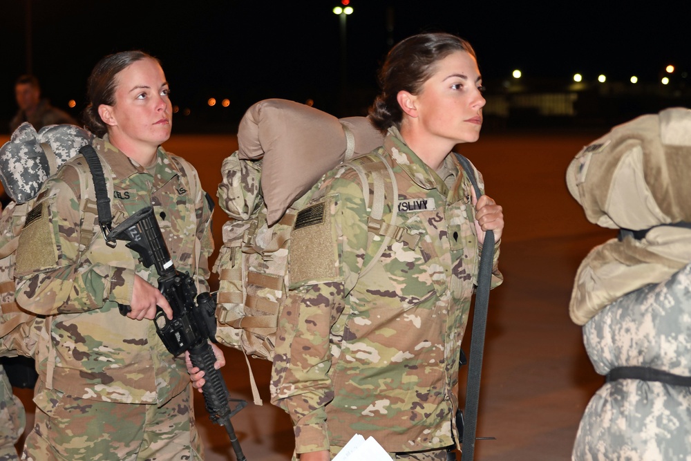 375th Engineer Company deploys to the Middle East