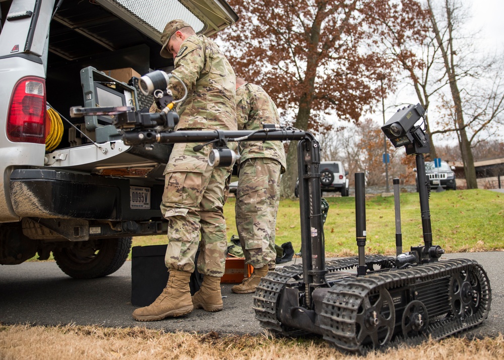 55th Ordnance Company (EOD) Demonstration held at NSAB