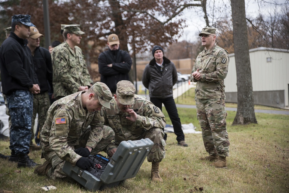 55th Ordnance Company (EOD) Demonstration held at NSAB