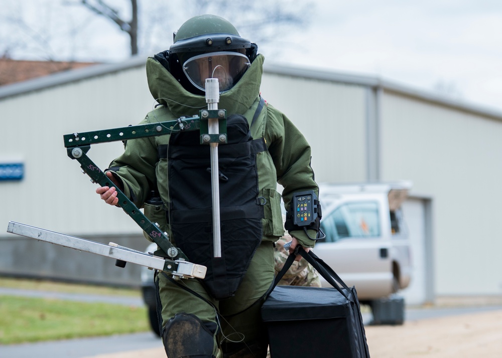 55th Ordnance Company (EOD) Demonstration held at NSAB