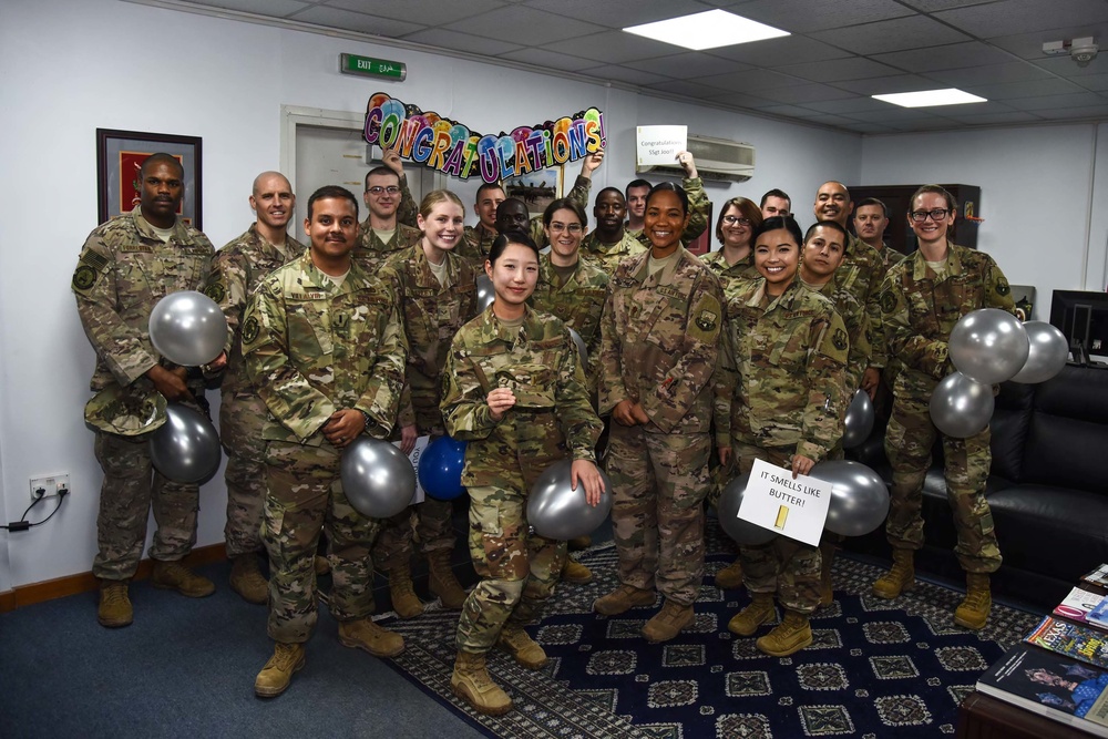 General Raymond selects Schriever Airman for prestigious commissioning program