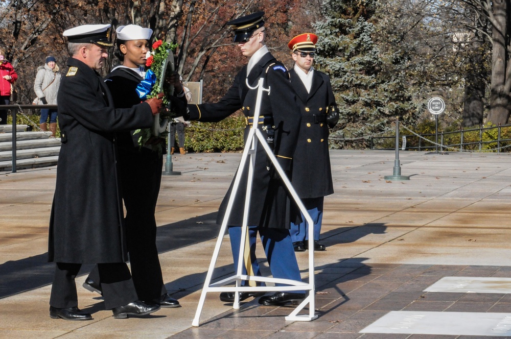 Wreath Laying Ceremony at Tomb of the Unknowns