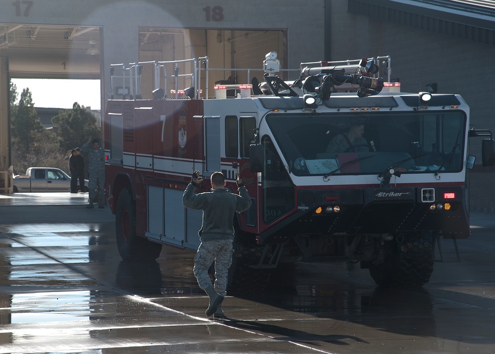 49 CES conducts live-burn exercise