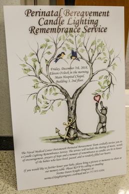 NMCP Holds Bereavement Candle Lighting Ceremony