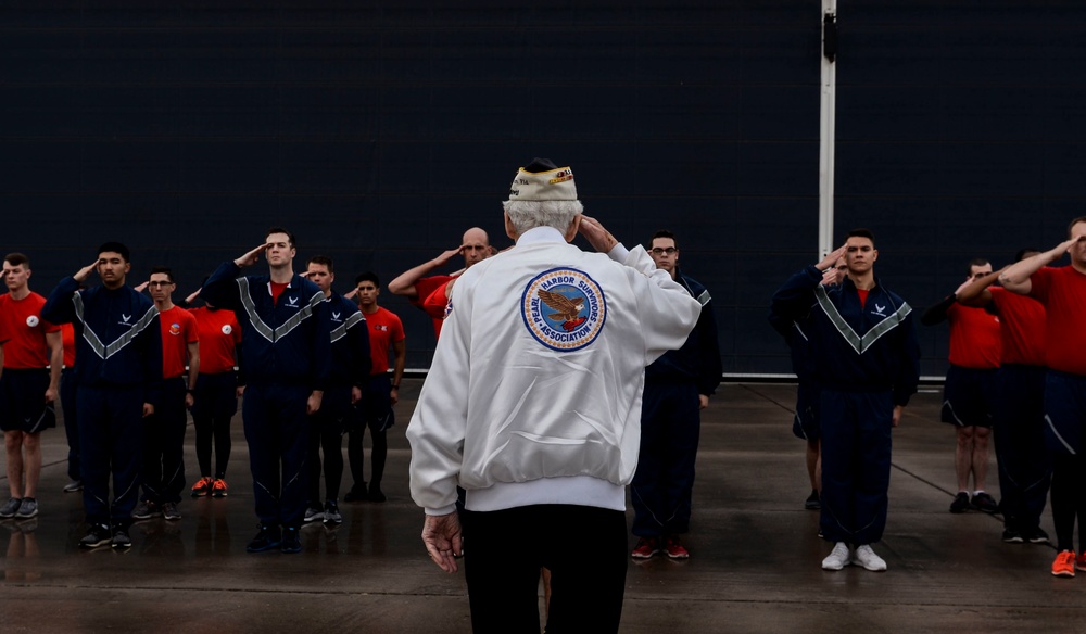 Nellis welcomes Ed Hall on Pearl Harbor Day