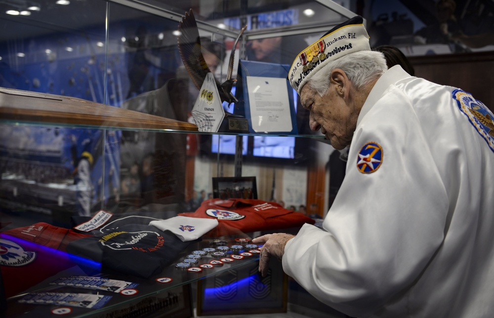 Nellis welcomes Ed Hall on Pearl Harbor Day