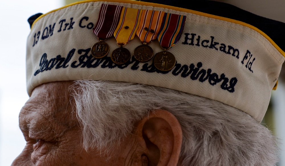 Nellis welcomes Ed Hall on Pearl Harbor Day