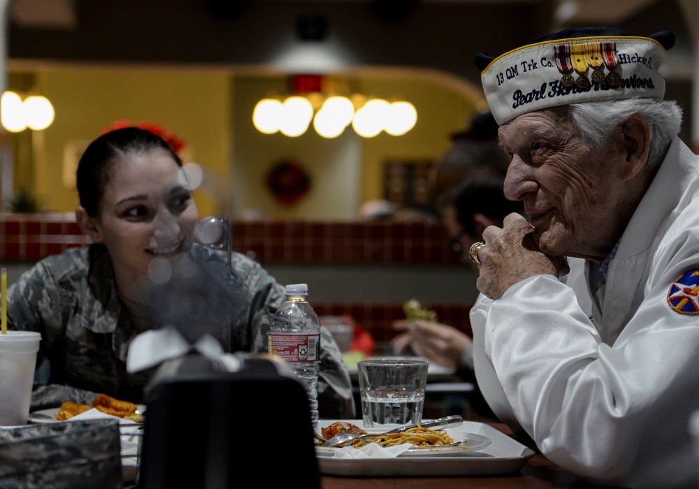 Nellis welcomes Ed Hall on Pearl Harbor Day