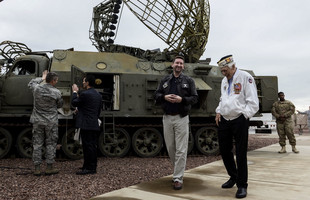 Nellis welcomes Ed Hall on Pearl Harbor Day