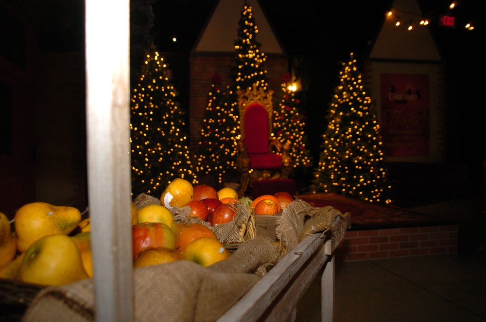 A winter wonderland next door to the Naval Museum