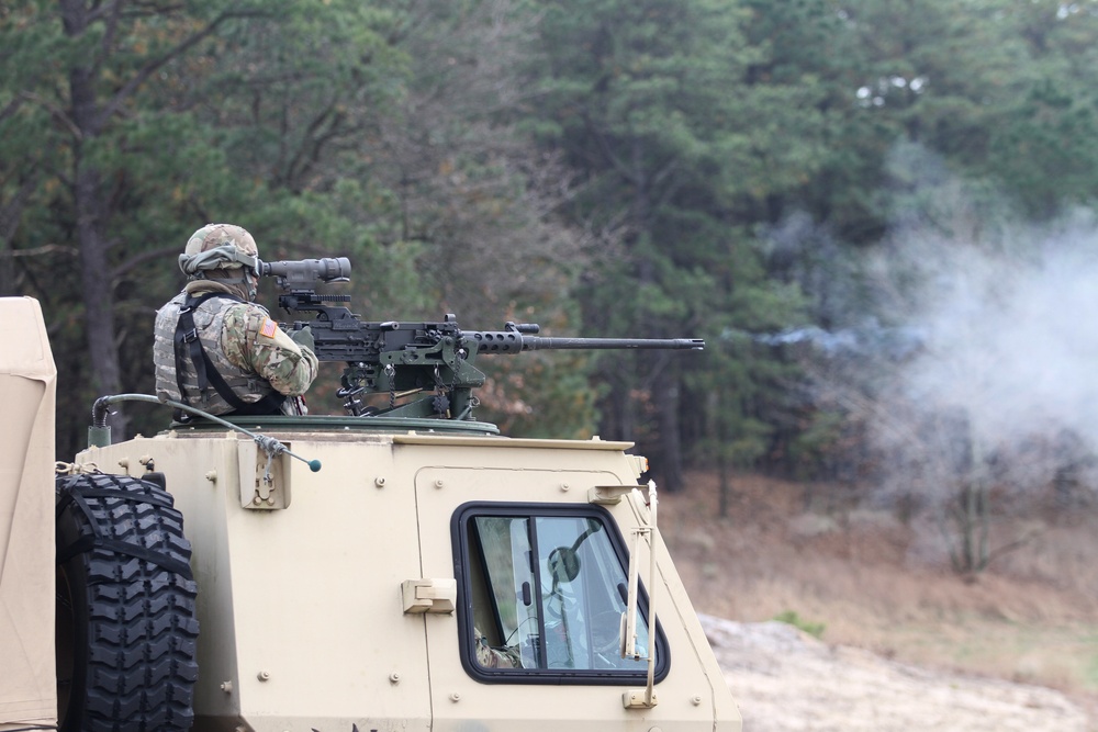 Final Chalk Completes Mounted Gunnery Training
