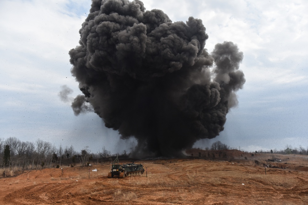 541st Sapper Company 3rd Platoon conducts MICLIC live fire