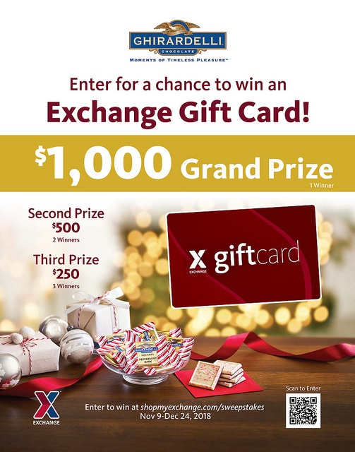 Ghirardelli chocolate sweepstakes