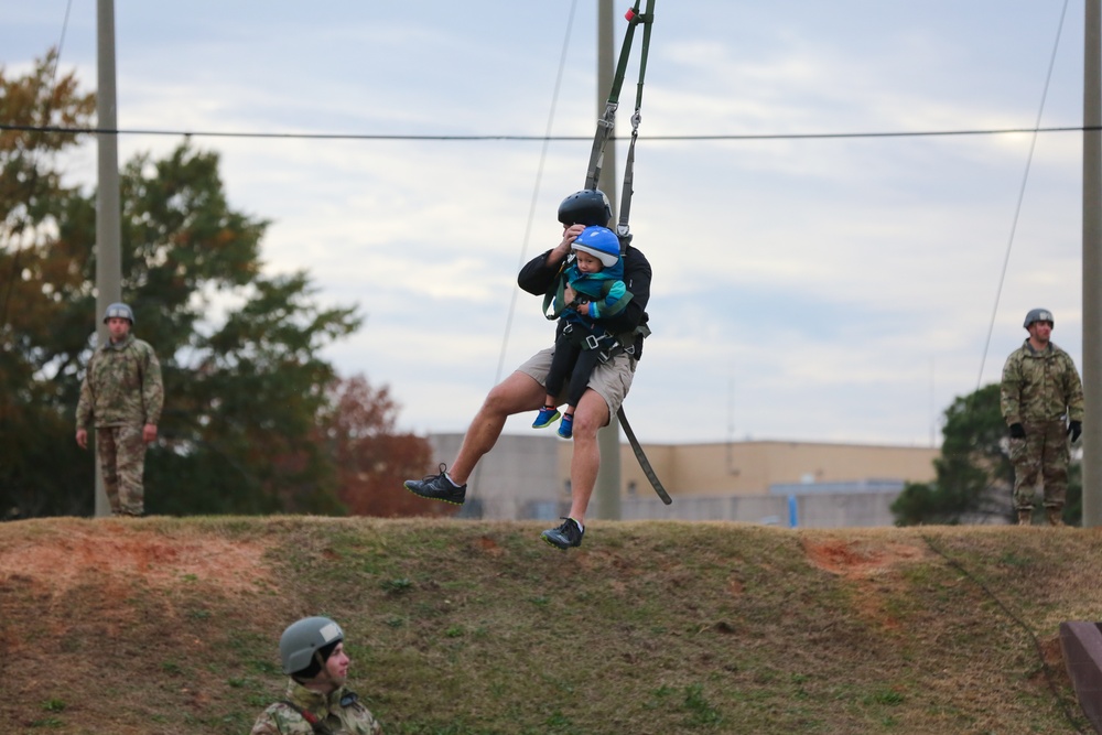 DVIDS News Fort Benning illuminates 250foot holiday tower on