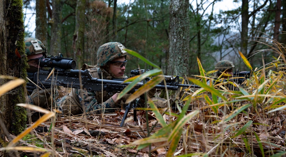 Dry fire manuever during Forest Light 19.1