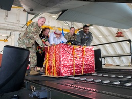 Operation Christmas Drop Commemorated With Push Ceremony